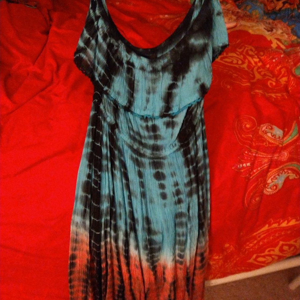 Strapless sundress